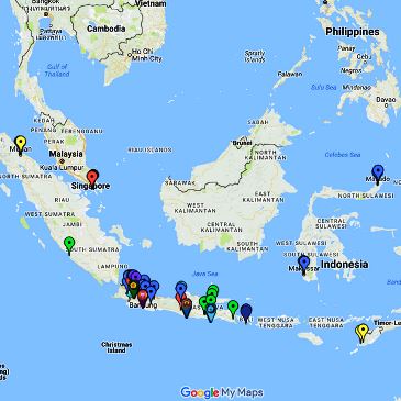 Locations and Maps (Google Map) Master Degree Program Nomor